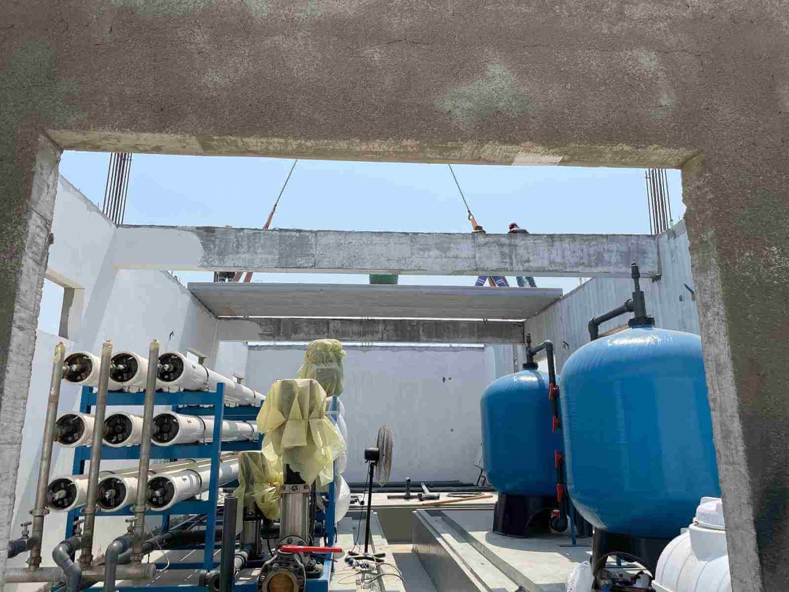 CONSTRUCTION OF RO PLANT ROOM BAHRAIN BY MIT
