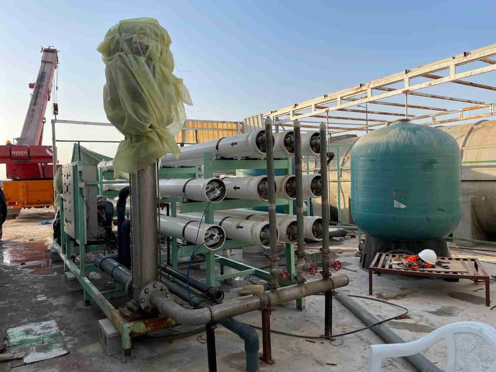 Dismantling RO plant