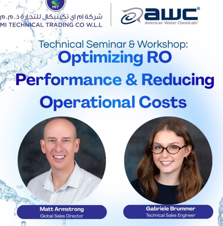 MIT SEMINAR ON WATER TREATMENT & OPTIMIZING RO OPERATIONAL COSTS
